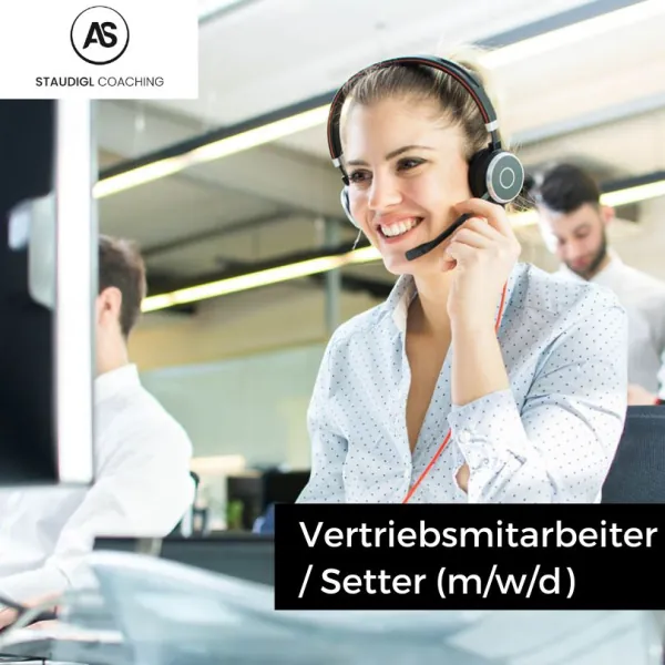 Stellenanzeige: Vertriebsmitarbeiter / Setter (m/w/d)